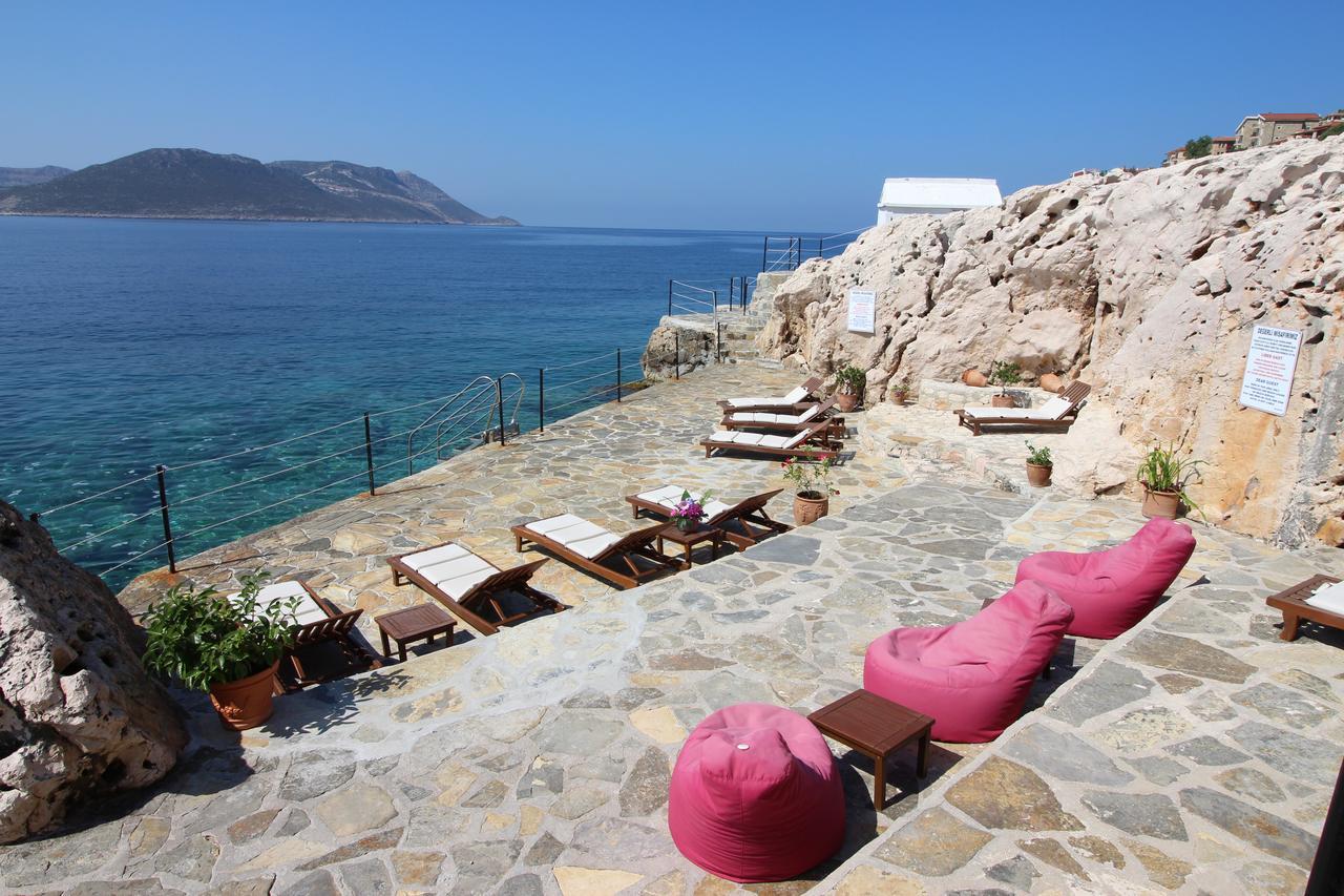 Hadrian Hotel Kas Bagian luar foto